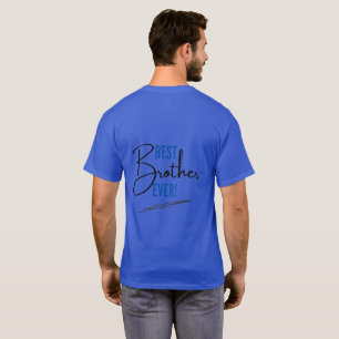 Bästa bror någonsin Ur världen Grundläggande Mörk T Shirt