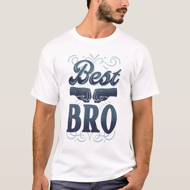 Bästa Bror T Shirt (Framsida)