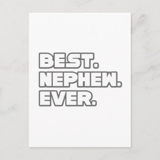 Bästa brorson någonsin vykort