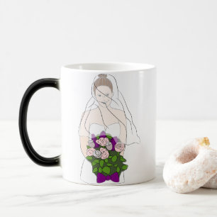 Bästa brud någonsin magisk mugg