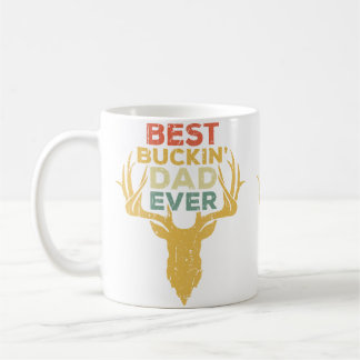 Bästa Buckande Pappa Någon Gång Jägare Kaffemugg