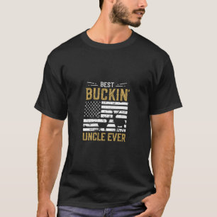 Bästa Buckin-farbror någonsin-nuny Gift Hjort Hunt T Shirt