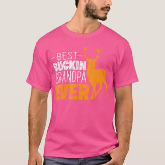 Bästa Buckin Grandpa nånsin Funny Grandpa Hjort Hu T Shirt
