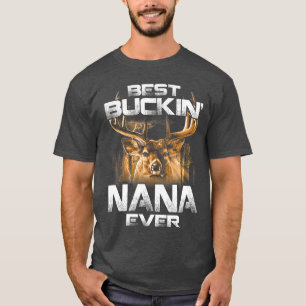 Bästa Buckin Mormor Någonsin Hjortjakt Bucking Pap T Shirt