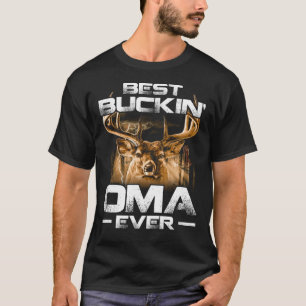 Bästa Buckin-OMA någonsin Shirt Hjort Hunting Buck T