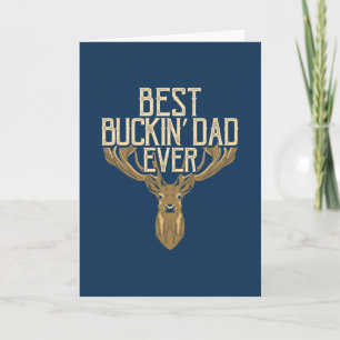 Bästa Buckin Pappa någonsin Kort