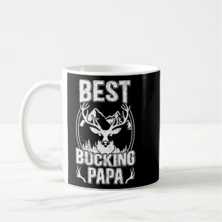 Bästa Bucking Pappa någonsin Hunter Pappa Grandpa  Kaffemugg