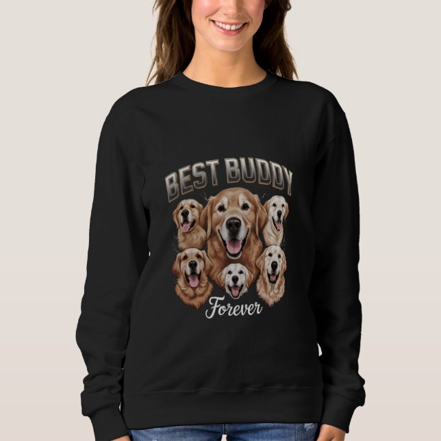 Bästa Buddy för Hund älskare T Shirt (Framsida)