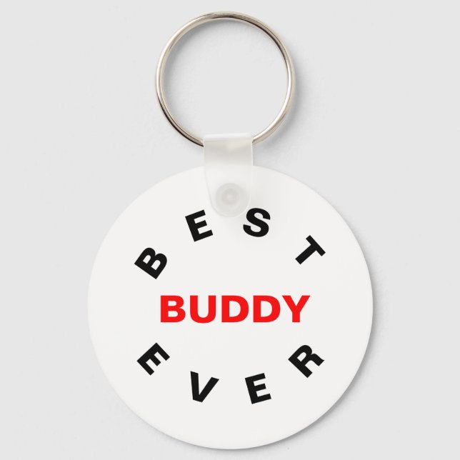 Bästa Buddy någonsin Nyckelring (Framsida)