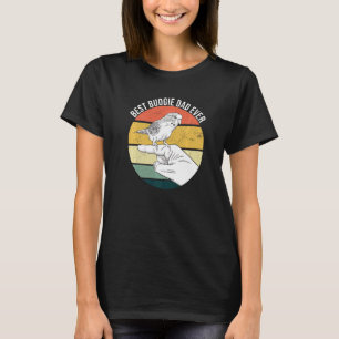 Bästa Budgie Pappa någonsin Parakeet Parrot Bird f T Shirt