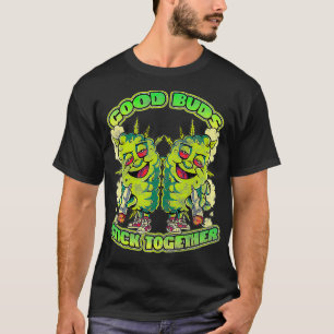 Bästa Buds Inspired Best Friends Related Ogräs Fri T Shirt
