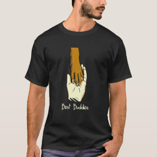 Bästa budskapet i Kärlek Cute-vänner i Hund T Shirt