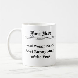 Bästa Bunny Mamma Kaffemugg