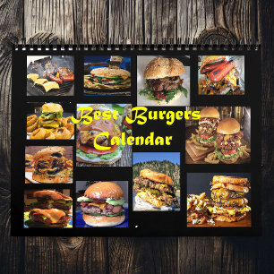 Bästa burgare på en kalender
