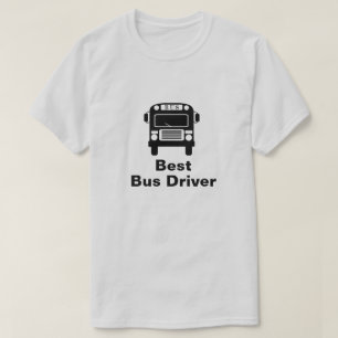 Bästa Buss-drivrutin Buss Silhouette T-Shirt