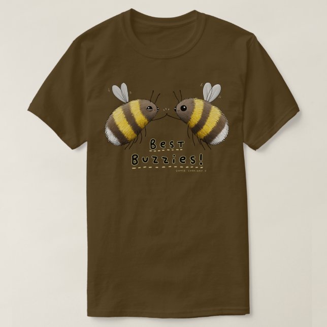 Bästa Buzzies T Shirt (Design framsida)