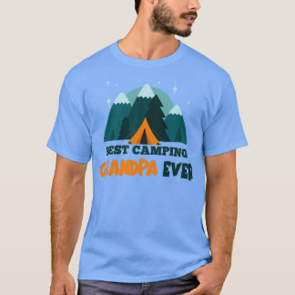 Bästa Camping Grandpa nånsin Triblend T Shirt