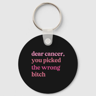 Bästa cancerbehandling Du Plocka fel Survivor Brea Nyckelring