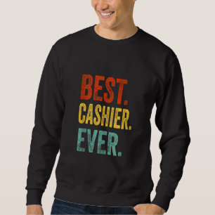 Bästa Cashier - allt stöd för Cashier Apparealen Lång Ärmad Tröja