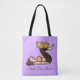 BÄSTA CAT MAMMA YOGA TYGKASSE