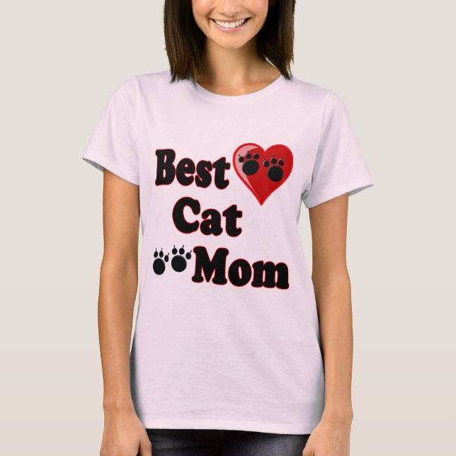 Bästa Cat Mom-presenter för Mors dag Tröja (Framsida)