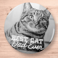Bästa Cat Pappa någonsin Modern Anpassningsbar Pet
