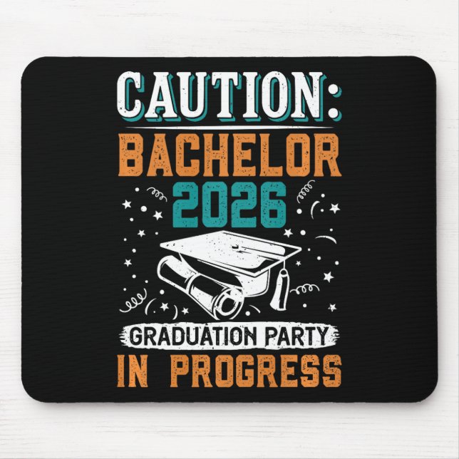 Bästa Caution Bachelor 2026 Examen Fest G Musmatta (Framsidan)