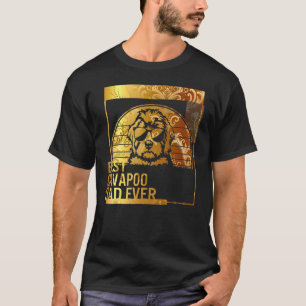 Bästa Cavapoo Pappa Alltid hund pappa för manar Hu T Shirt