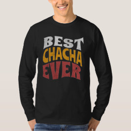 Bästa chacha någonsin-design med heltäckande Sleev T Shirt