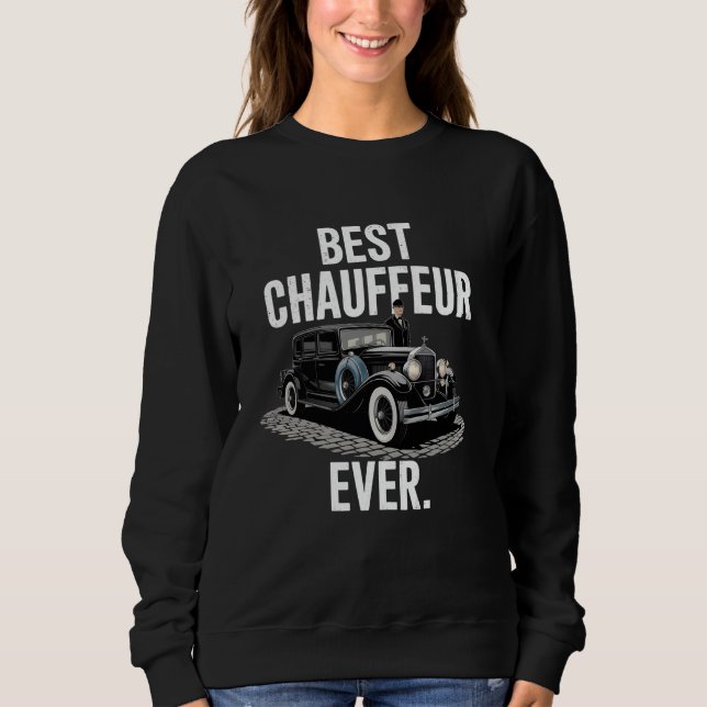 Bästa chauffeur någonsin-chaufför för privat drivr t shirt (Framsida)