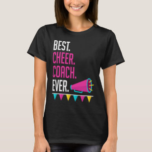 Bästa Cheer Coach nånsin Cheerledande lärare Cos T Shirt