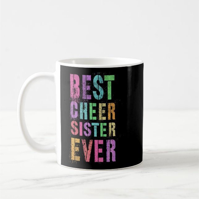 Bästa Cheer Sister - Cheer Squ Kaffemugg (Vänster)