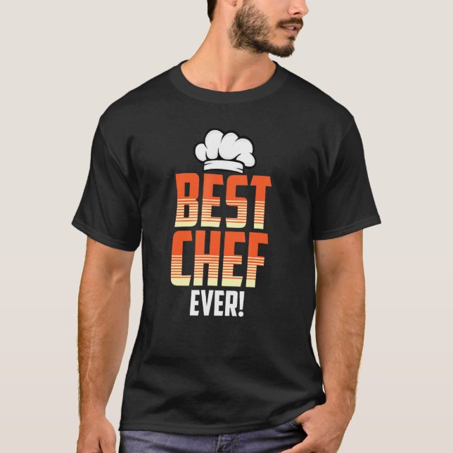 Bästa Chef för en luddig kokning av Älskare-citat T Shirt (Framsida)