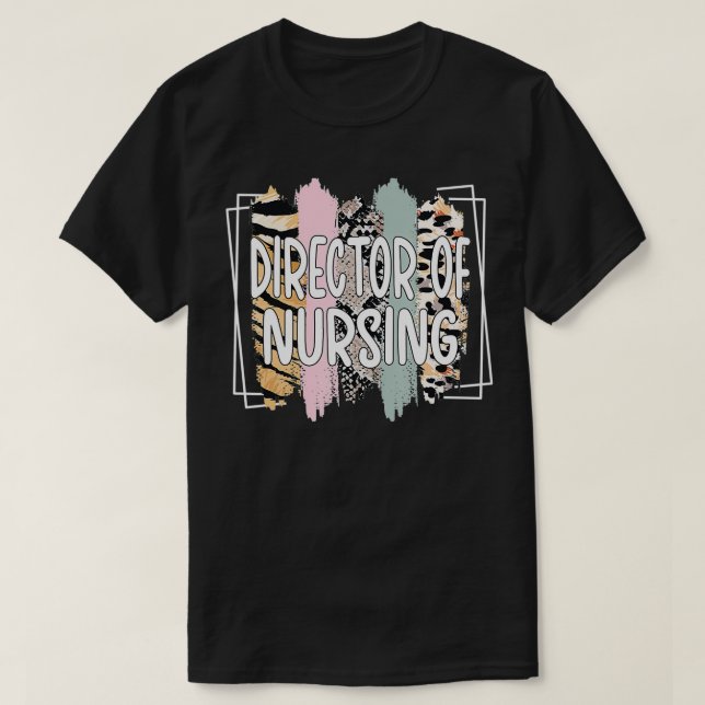 Bästa chef för sjuksköterskans sjuksköterska t shirt (Design framsida)
