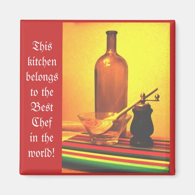 Bästa Chef i världen Magnet (Framsidan)