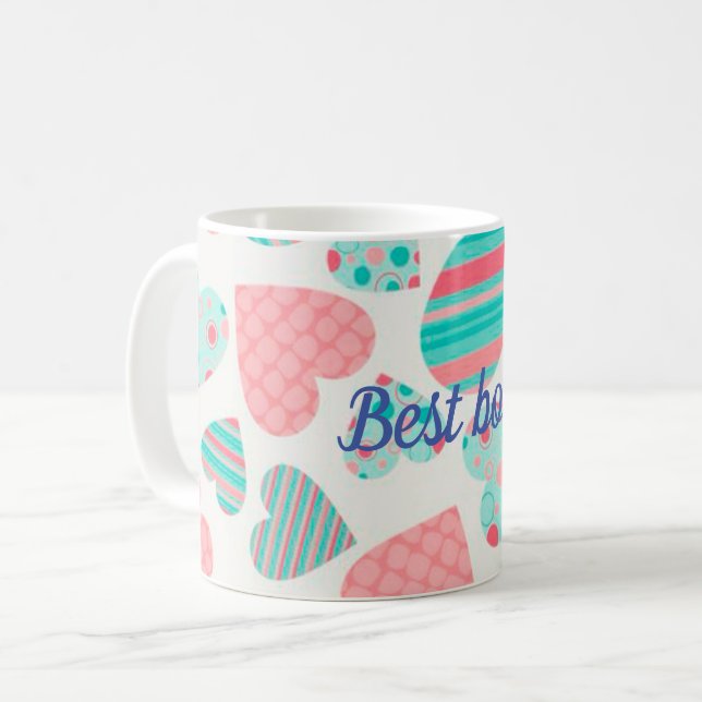 Bästa chef kaffemugg (Framsida vänster)