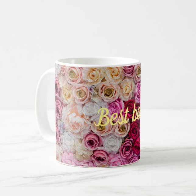 Bästa chef kaffemugg (Framsida vänster)