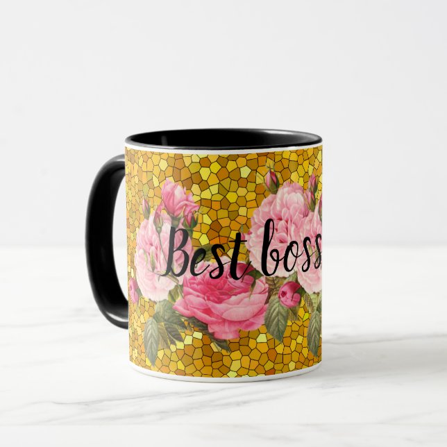 Bästa chef någonsin mugg (Framsida vänster)