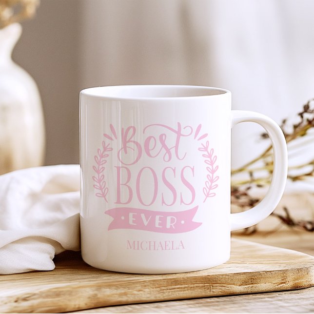 Bästa Chef någonsin-Personlig-andetag Kaffemugg (Skapare uppladdad)