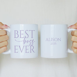 Bästa chef någonsin Personlig kaffemugg