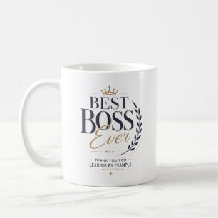 Bästa chef någonsin Tack så mycket Kaffemugg