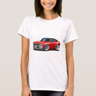 Bästa Chevelle röd svart 1968 T Shirt