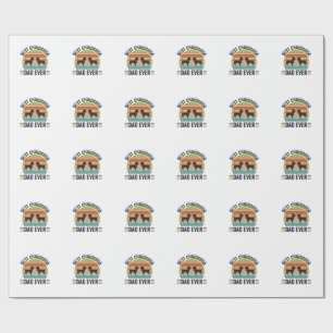 Bästa Chihuahua Pappa Någonsin Vintage Hundälskare Presentpapper