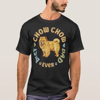 Bästa Chow Chow Pappa någonsin T Shirt