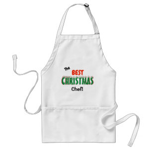 BÄSTA CHRISTMAS Chef! Vuxen Apron Förkläde