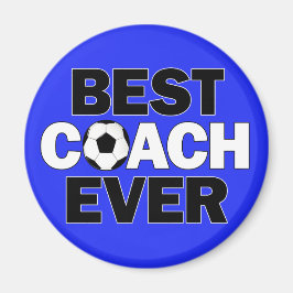 BÄSTA COACH ALDRIG Sports of the Occer Team Coach' Magnet