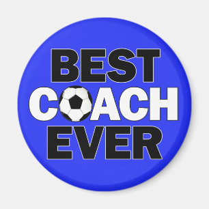 BÄSTA COACH ALDRIG Sports of the Occer Team Coach' Magnet