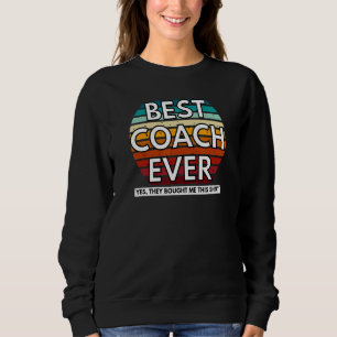 Bästa Coach Någonsin Ja De Köpte Mig Denna Coach T Shirt