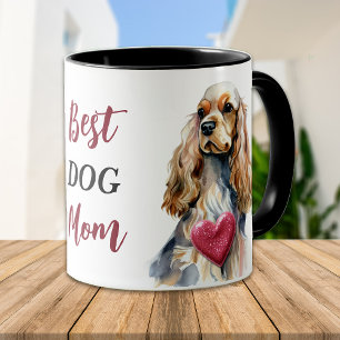 Bästa Cocker Spaniel Hundmamma Mugg