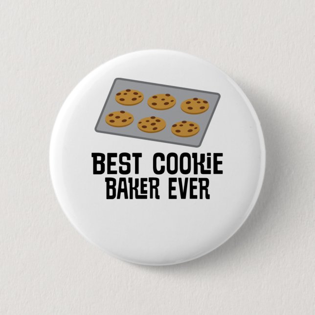 Bästa Cookie Baker någonsin.. Knapp (Framsida)